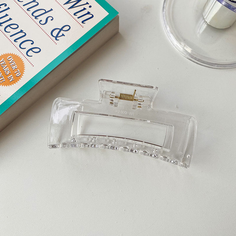 Square Hollow Clip Female Hair Accessories Hair Clip