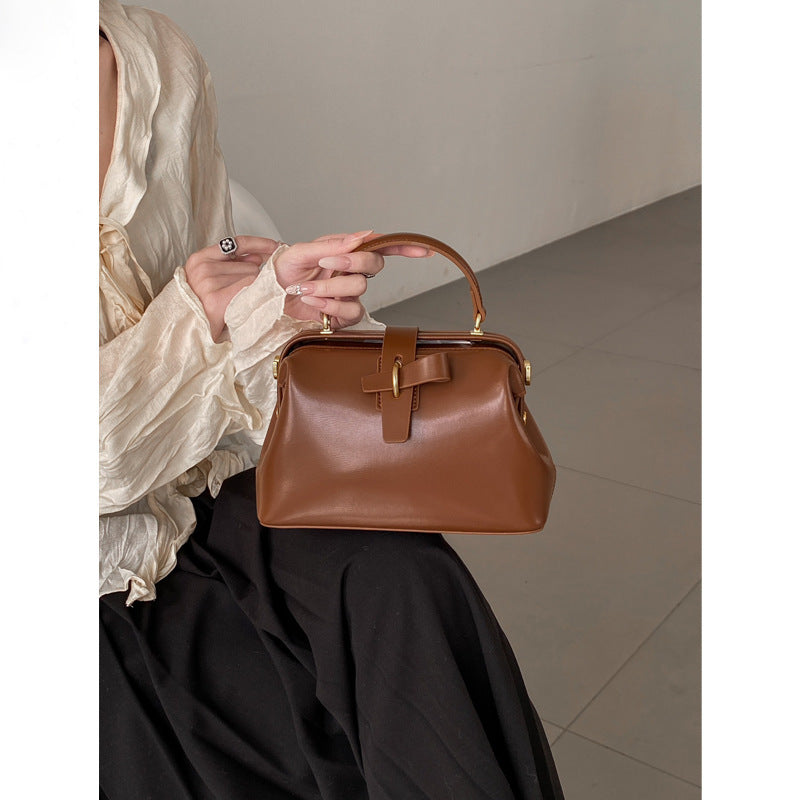 Affordable Luxury Fashion Cowhide Handbag Women
