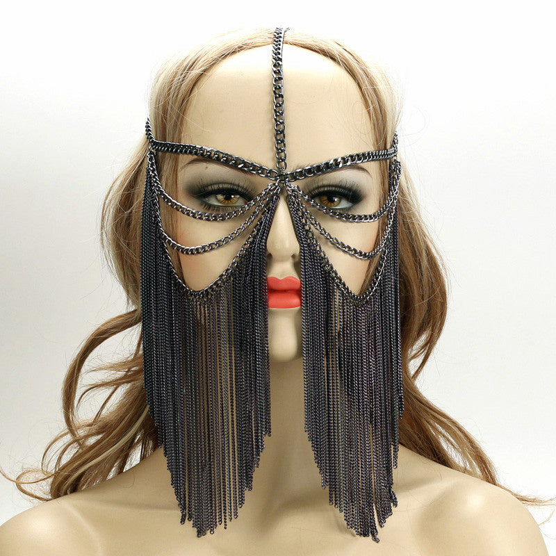 Fringed headdress hair accessories